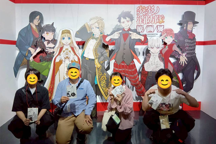 炎炎ノ消防隊原画展