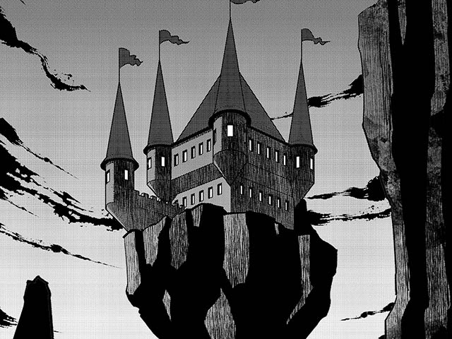 Let’s draw a creepy castle in imaginary world!